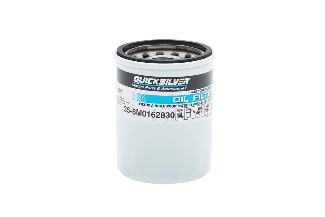 Quicksilver 8M0162830 Oil Filter for Select Mercury and Mariner 4-Stroke Outboards 25-115hp