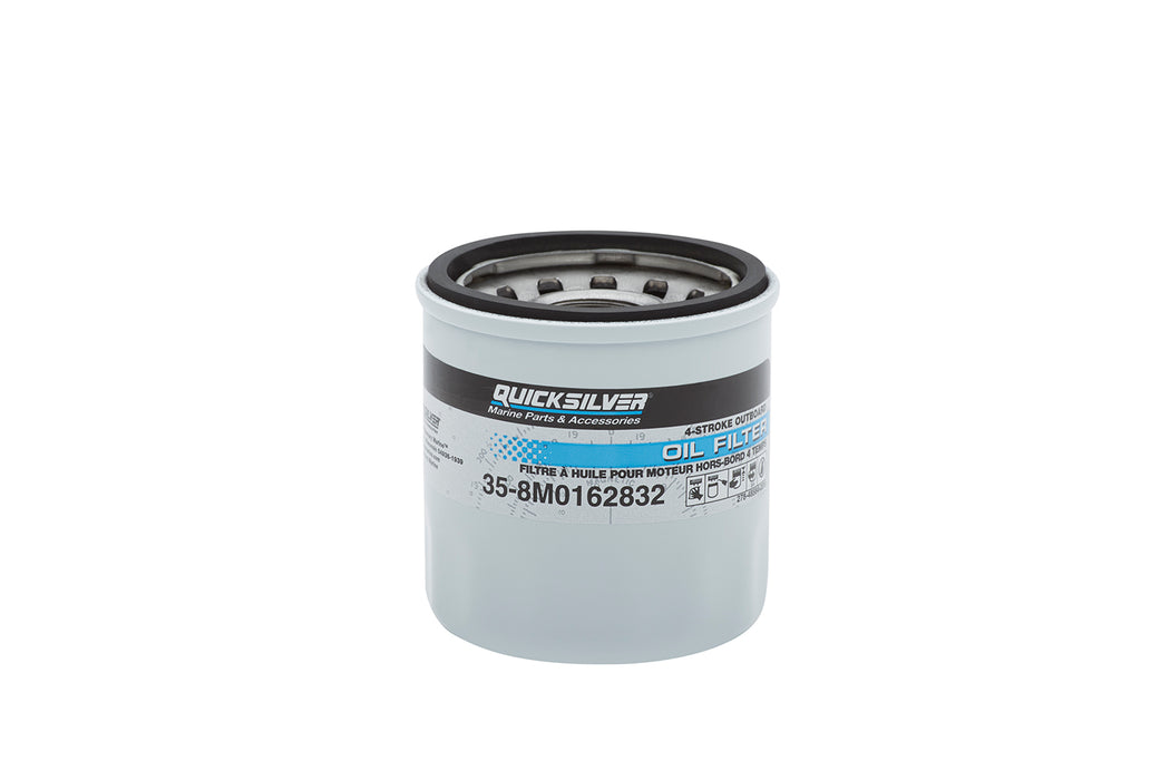 Quicksilver 8M0162832 Oil Filter for Select Mercury 9.9-30hp Outboards