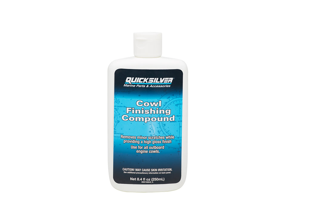 Quicksilver 8M0168837 High-Gloss Cowl Finishing Compound, Fine Grit, 8.4 oz