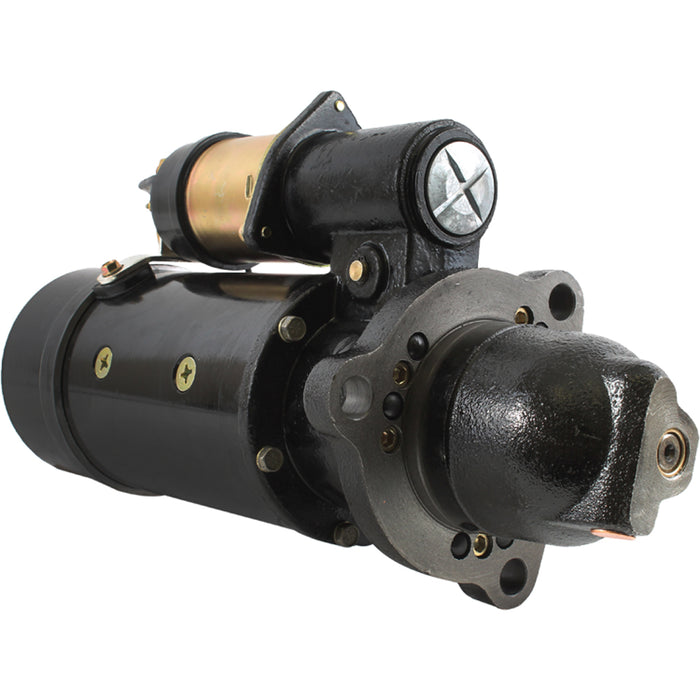 Quicksilver 8M6007272 Engine Starter, 12 Volt for Marine Industrial Agricultural - Delco, Case, Caterpillar, Ford, Kenworth, Mack, New Holland, Perkins, Steiger, White