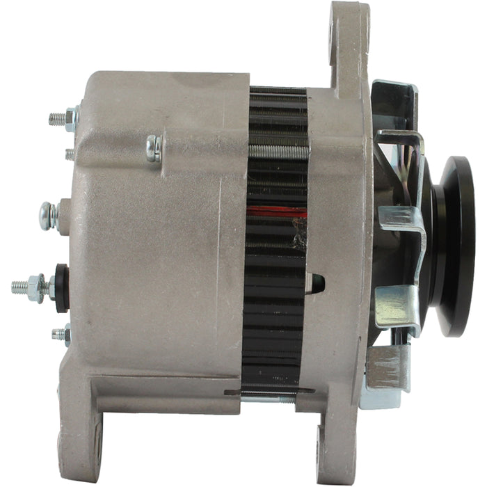 Quicksilver 8M6007516 Alternator, 12-Volt/35 Amp for Allis Chalmers, Deutz-Allis, Gehl, Isuzu, Massey Ferguson, White, Industrial, Marine, Hitachi
