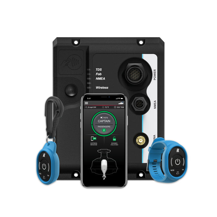 Marine Safety and Security System Kit, All Leading Engine Brands, Single Engine, 8M6007939
