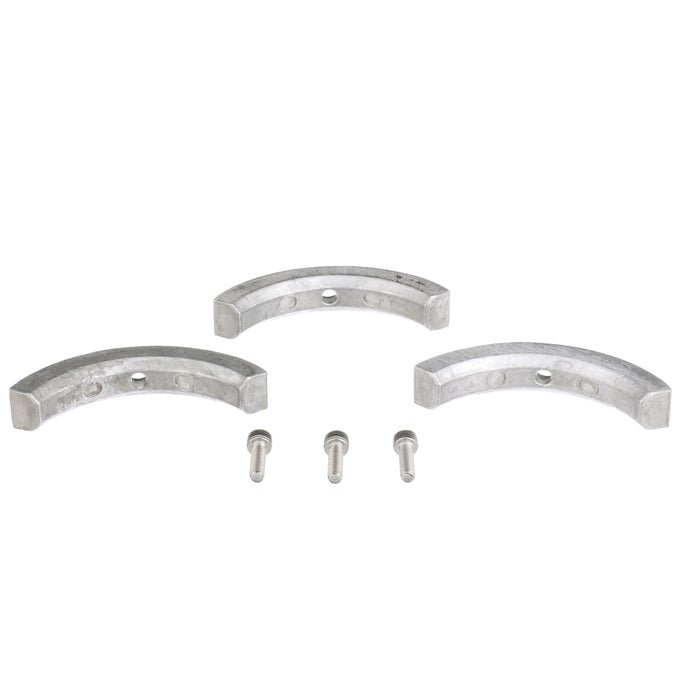 Quicksilver 8M6008002 Aluminum Anode 3-Piece Kit for Volvo Sterndrives