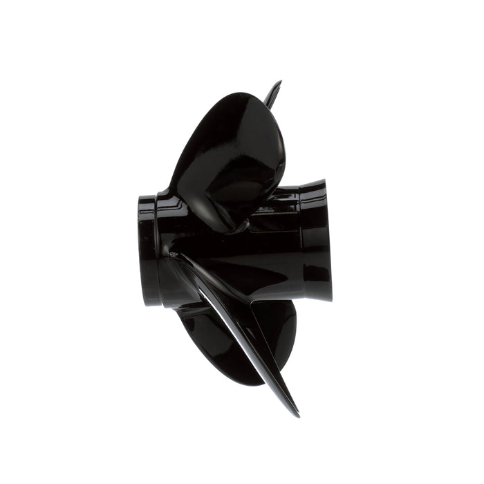 Quicksilver Nemesis 4-Blade Aluminum Propeller, 10.6" Diameter x 12" Pitch, Right Hand Rotation
