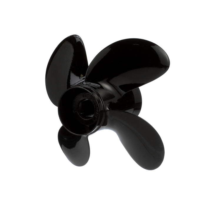Quicksilver Nemesis 4-Blade Aluminum Propeller, 10.3" Diameter x 13" Pitch, Right Hand Rotation