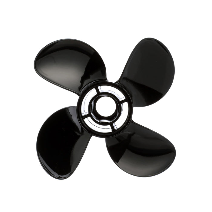 Quicksilver Nemesis 4-Blade Aluminum Propeller, 10.1" Diameter x 15" Pitch, Right Hand Rotation