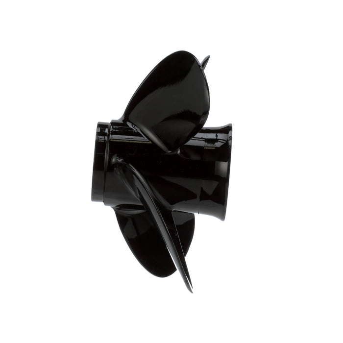 Quicksilver Nemesis 4-Blade Aluminum Propeller, 9.3" Diameter x 11" Pitch, Right Hand Rotation