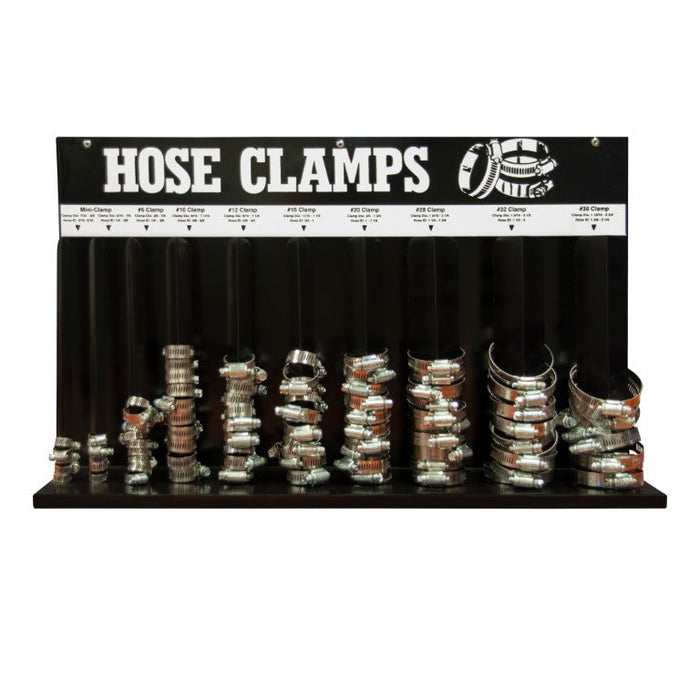 906-08-S129 Hose Clamp Rack, 10 Loops