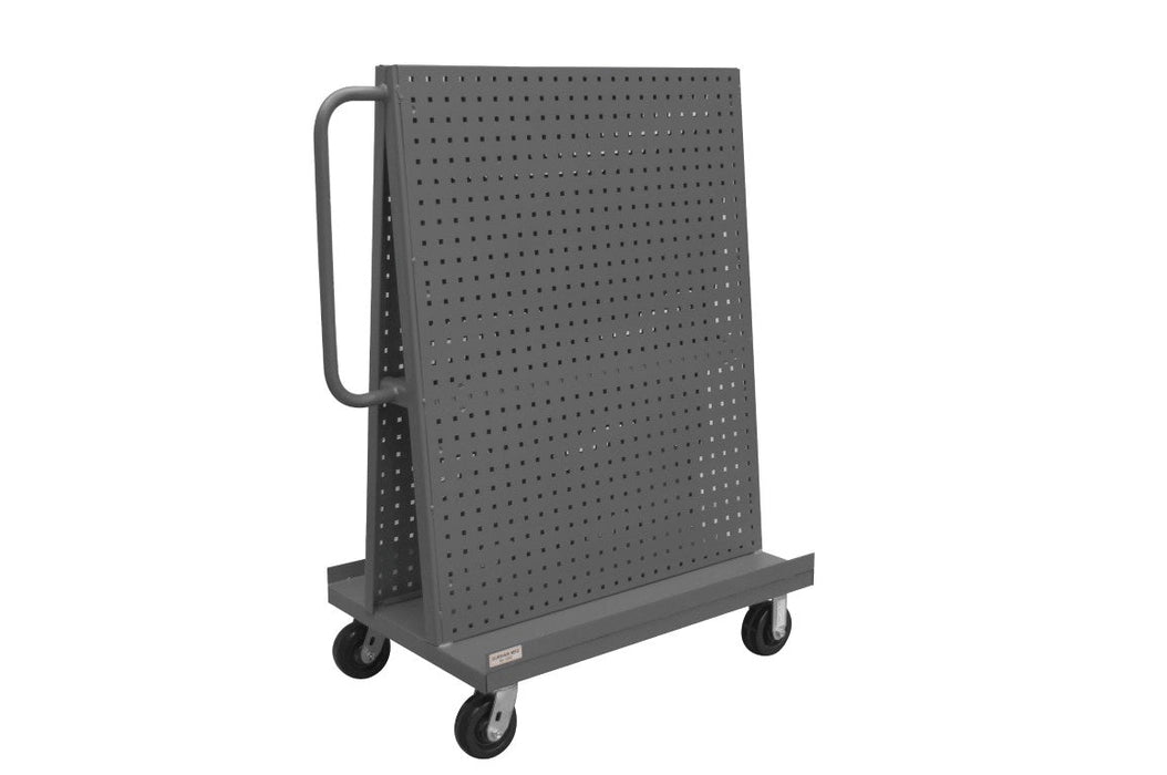 AF-243652-PBS60-5PH-95 A-Frame Truck, Pegboard Panels, Gray