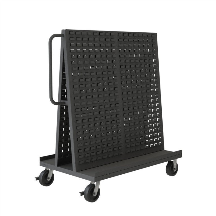 AF-3048-LP-95 A-Frame Truck, Louvered Panels, Gray