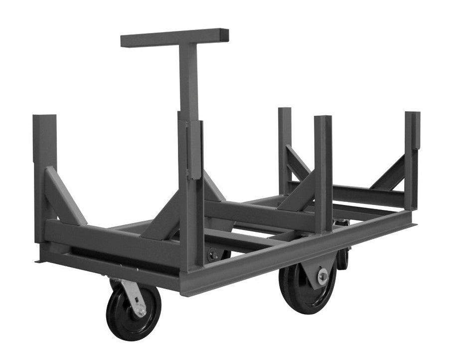 BCTEH-2860-5K-95 Bar Cradle Truck, 3 Cradles, Handle