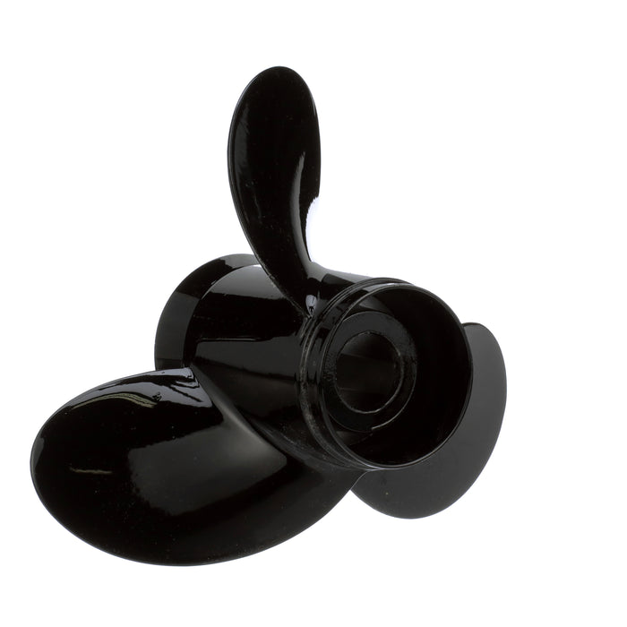 Quicksilver Black Diamond 3-Blade Aluminum Propeller, 12.3" Diameter x 9" Pitch, Right Hand Rotation