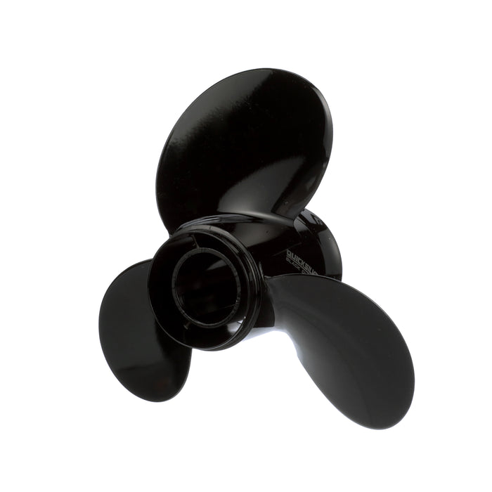 Quicksilver Black Diamond 3-Blade Aluminum Propeller, 13.75" Diameter x 15" Pitch, Right Hand Rotation