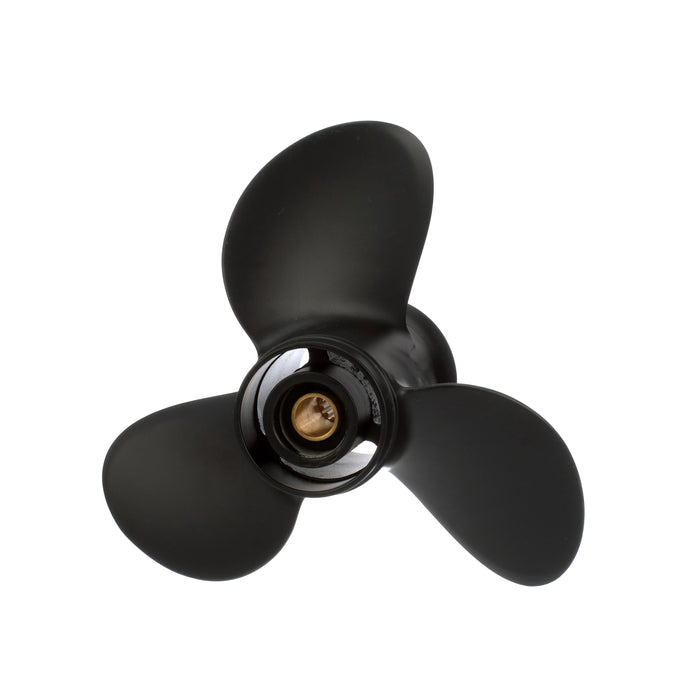 Quicksilver Black Diamond 3-Blade Aluminum Propeller, 9.3" Diameter x 11" Pitch, Right Hand Rotation