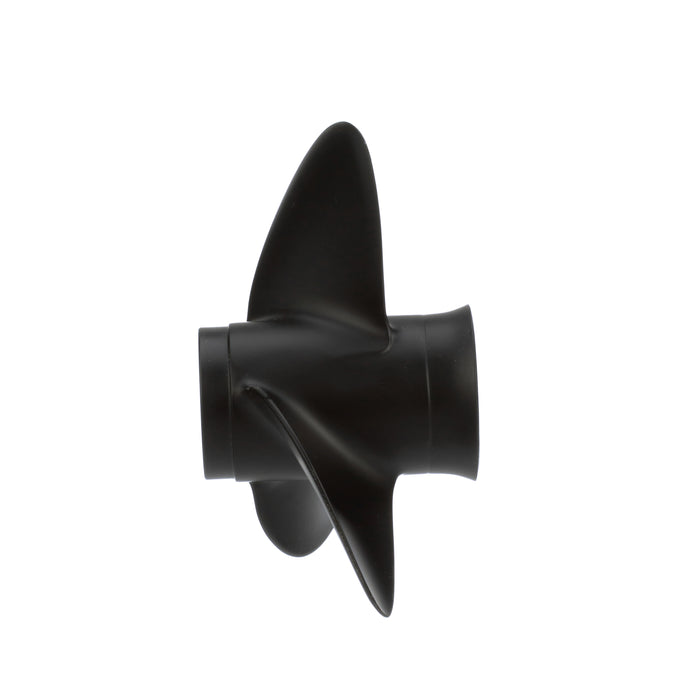Quicksilver Black Diamond 3-Blade Aluminum Propeller, 9.3" Diameter x 10" Pitch, Right Hand Rotation