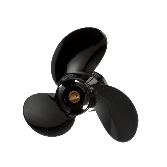 Quicksilver Black Diamond 3-Blade Aluminum Propeller, 9.3" Diameter x 10" Pitch, Right Hand Rotation