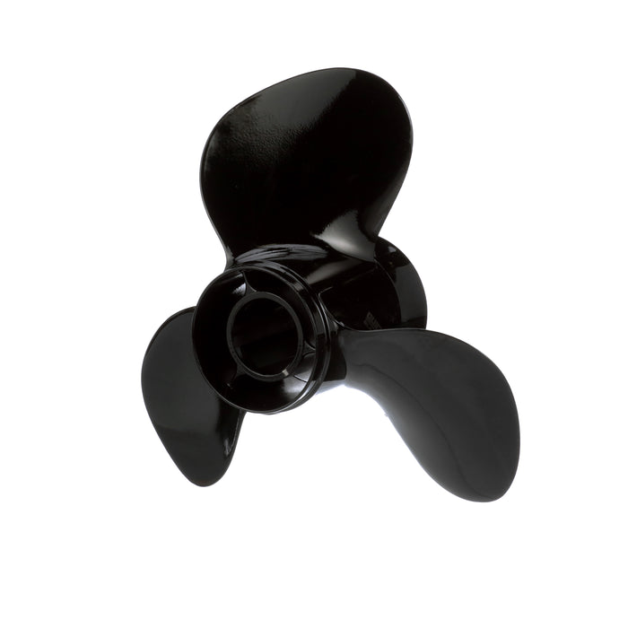 Quicksilver Black Diamond 3-Blade Aluminum Propeller, 15.5" Diameter x 18" Pitch, Right Hand Rotation