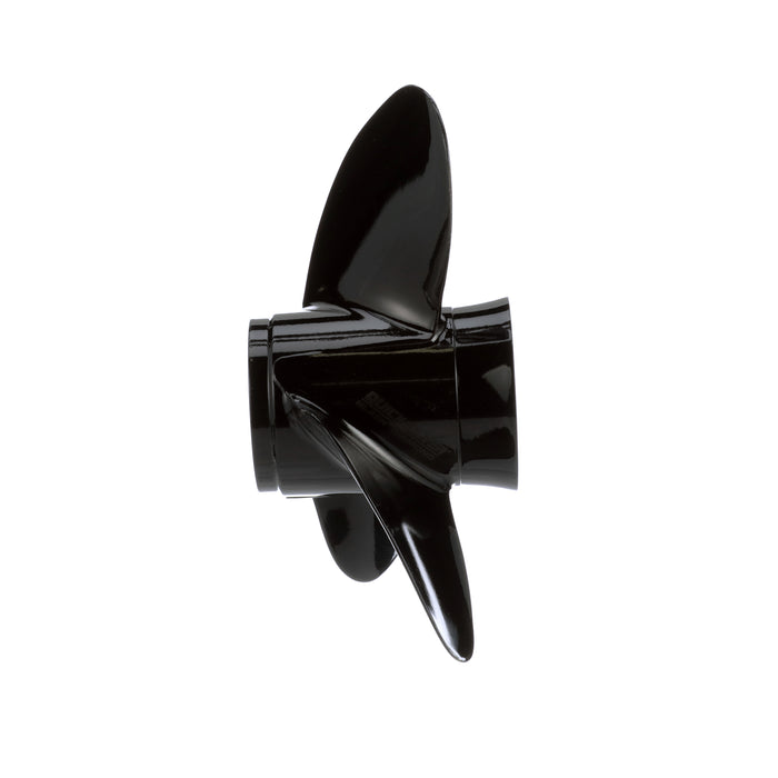Quicksilver Black Diamond 3-Blade Aluminum Propeller, 16" Diameter x 11" Pitch, Right Hand Rotation