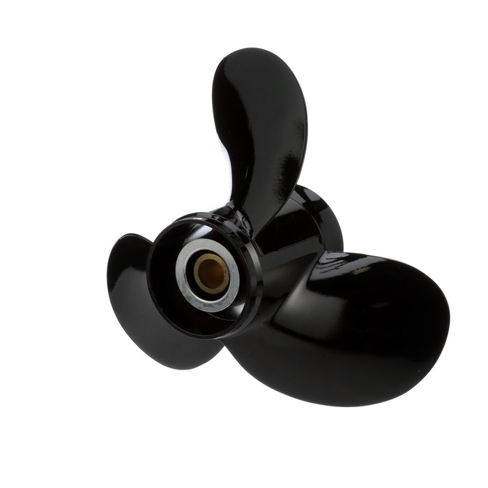 Quicksilver Black Diamond Bravo Two Propeller Black Finish, 20" Diameter x 11" Pitch, Left Hand Rotation