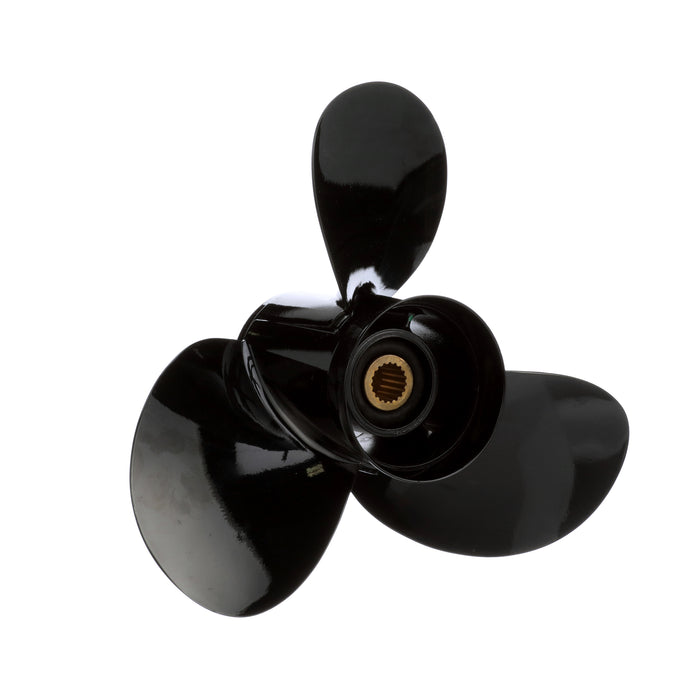 Quicksilver Black Diamond Bravo Two Propeller Black Finish, 20" Diameter x 11" Pitch, Right Hand Rotation