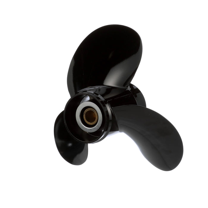 Quicksilver Black Diamond Bravo Two Propeller Black Finish, 19.5" Diameter x 13" Pitch, Right Hand Rotation