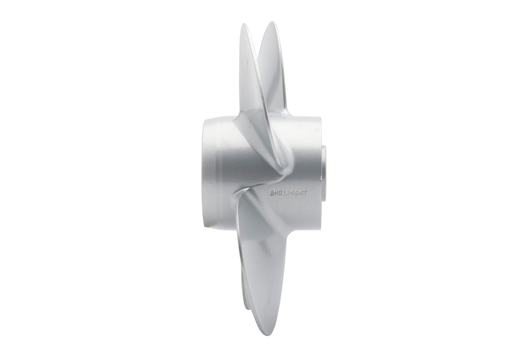 Quicksilver Black Diamond 4-Blade Aluminum Propeller, 11" Diameter x 7" Pitch, Right Hand Rotation