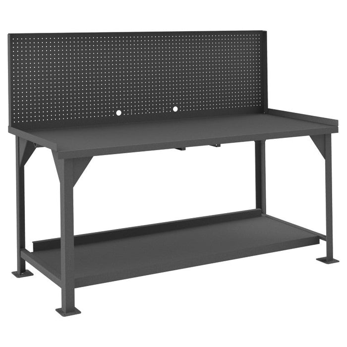 DWB-3072-BE-PB-95 Workbench, Pegboard, 72 x 30