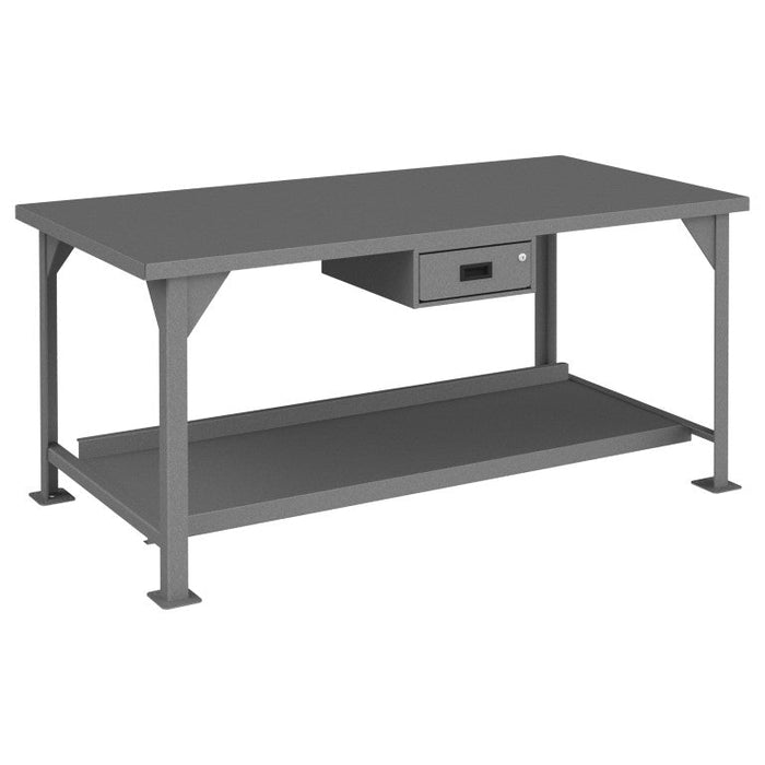 DWB-3672-177-95 Workbench, 1 Drawer, 72 x 36