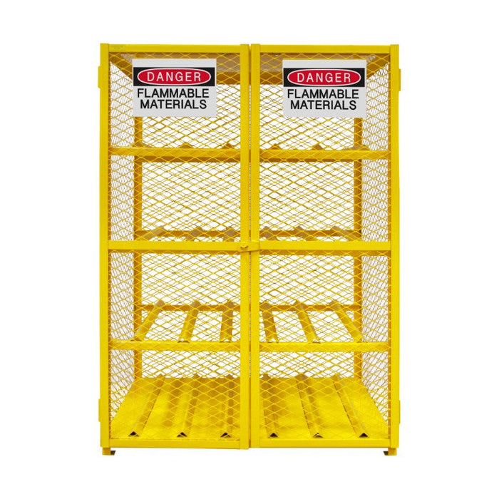EGCC12-50 Horizontal Gas Cylinder Cabinet, Cap. 12
