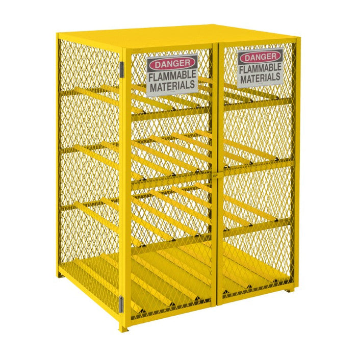 EGCC12-SC-50 Horizontal Gas Cylinder Cabinet, Cap. 12