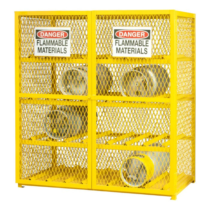 EGCC16-50 Horizontal Gas Cylinder Cabinet, Cap. 16