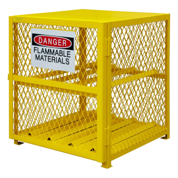 EGCC4-50 Horizontal Gas Cylinder Cabinet, Cap. 4