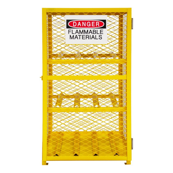 EGCC6-SC-50 Horizontal Gas Cylinder Cabinet, Cap. 6
