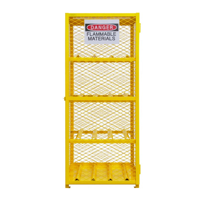 EGCC8-50 Horizontal Gas Cylinder Cabinet, Cap. 8