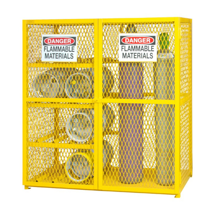 EGCC8-9-50 Combo Gas Cylinder Cabinet, Cap. 17