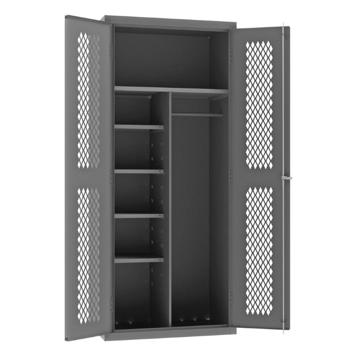 EMDC-362484-HDL-95 Ventilated Cabinet, 5 Shelves