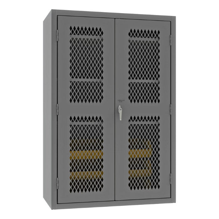 EMDC-482472-6B-3S-95 Ventilated Cabinet, 3 Shelves, 6 Bins