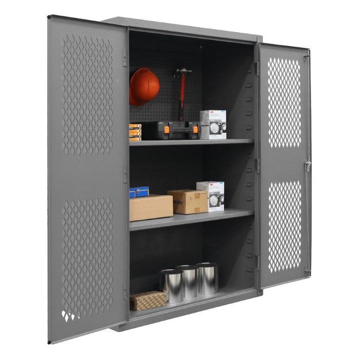 EMDC-482472-PB-2S-95 Ventilated Cabinet, 2 Shelves