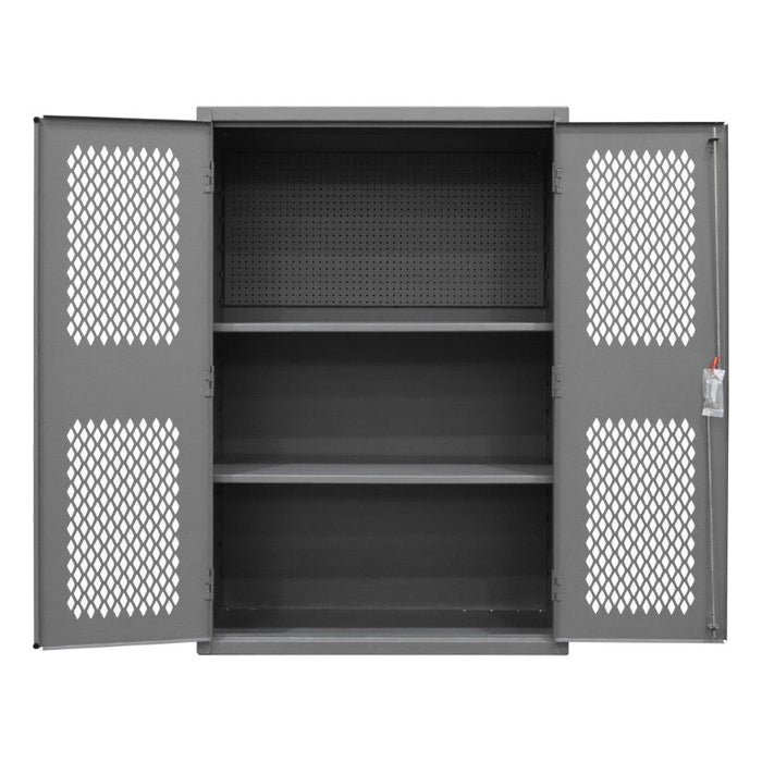 EMDC-482472-PB-2S-95 Ventilated Cabinet, 2 Shelves