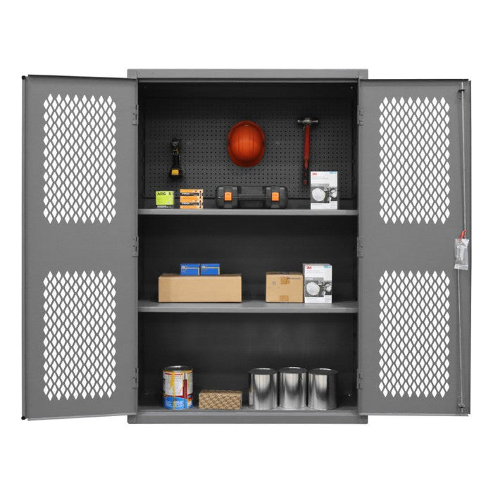 EMDC-482472-PB-2S-95 Ventilated Cabinet, 2 Shelves