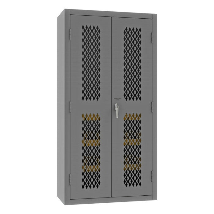 EMDC36182S15B95 Ventilated Cabinet, 2 Shelves, 15 Bins