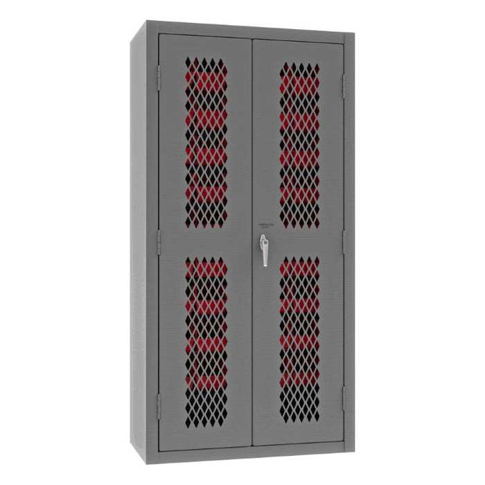 EMDC361845B1795 Ventilated Cabinet, 45 Red Bins