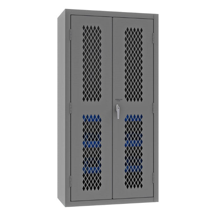 EMDC36242S15B5295 Ventilated Cabinet, 2 Shelves, 15 Bins