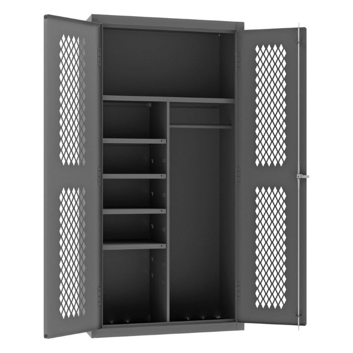 EMDCJC-361872-4S-95 Ventilated Cabinet, 4 Shelves