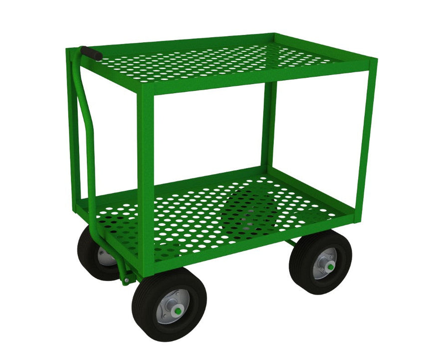 GT5WT-2436-2-10SPN-83T 5th Wheel Garden Truck, 2 Shelves