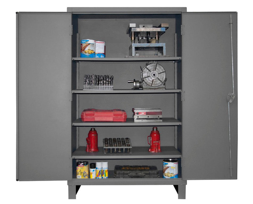 HDC-243678-4S95 Cabinet, 4 Shelves, Gray