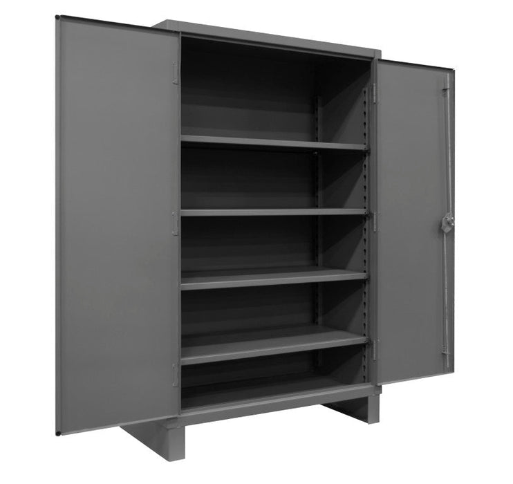 HDC-243678-4S95 Cabinet, 4 Shelves, Gray