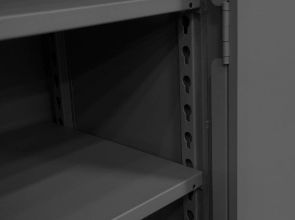 HDC-243678-4S95 Cabinet, 4 Shelves, Gray
