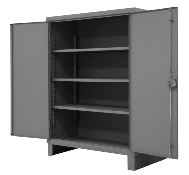 HDC-244866-3S95 Cabinet, 3 Shelves, Gray