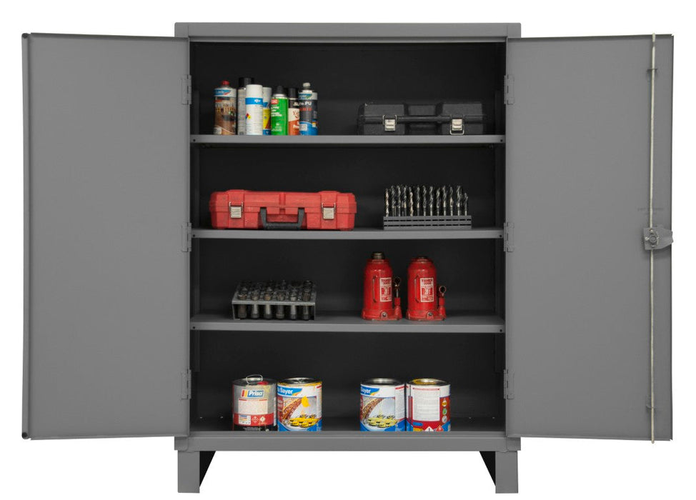 HDC-244866-3S95 Cabinet, 3 Shelves, Gray
